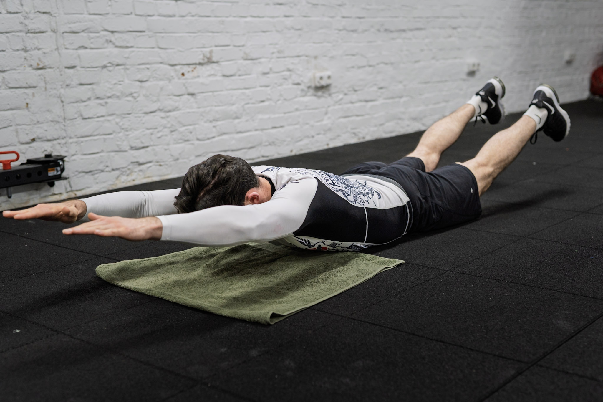 Core erősítés szuperman gyakorlat