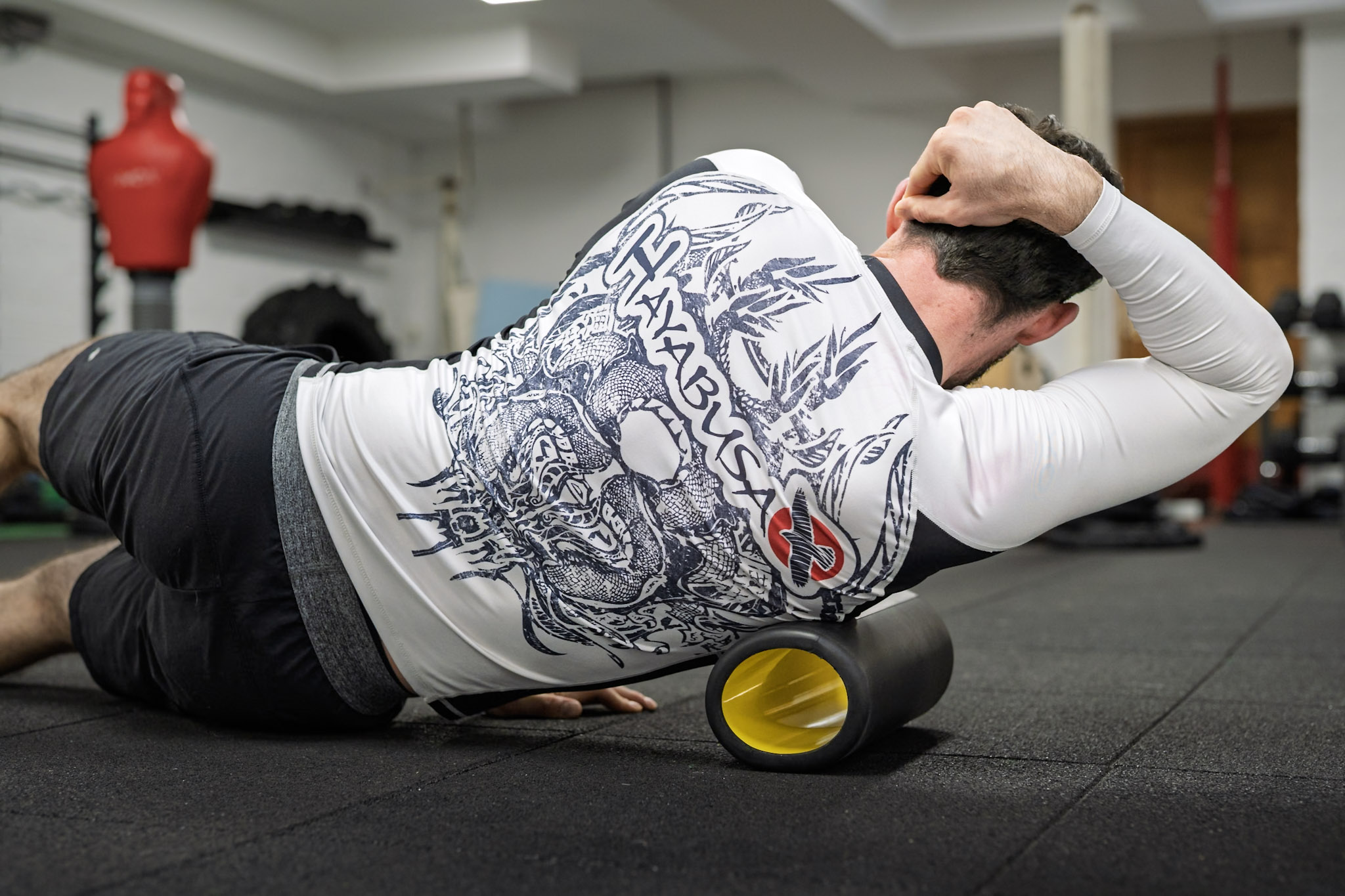 SMR hengerezés - önmasszázs , bemelegítés (Bük-Piroska Gym)